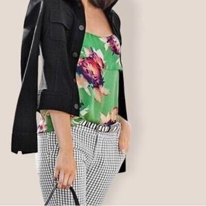 Cabi Blooms ruffle tank